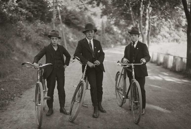 August Sander (German. 1876–1964). Young Farmers. 1926. Gelatin silver print, 10 3/16 × 7 3/8″ (25.8 × 18.7 cm). The Museum of Modern Art, New York. Gift of the artist. © 2017 Die Photographische Sammlung/SK Stiftung Kultur - August Sander Archiv, Cologne/ARS, NY