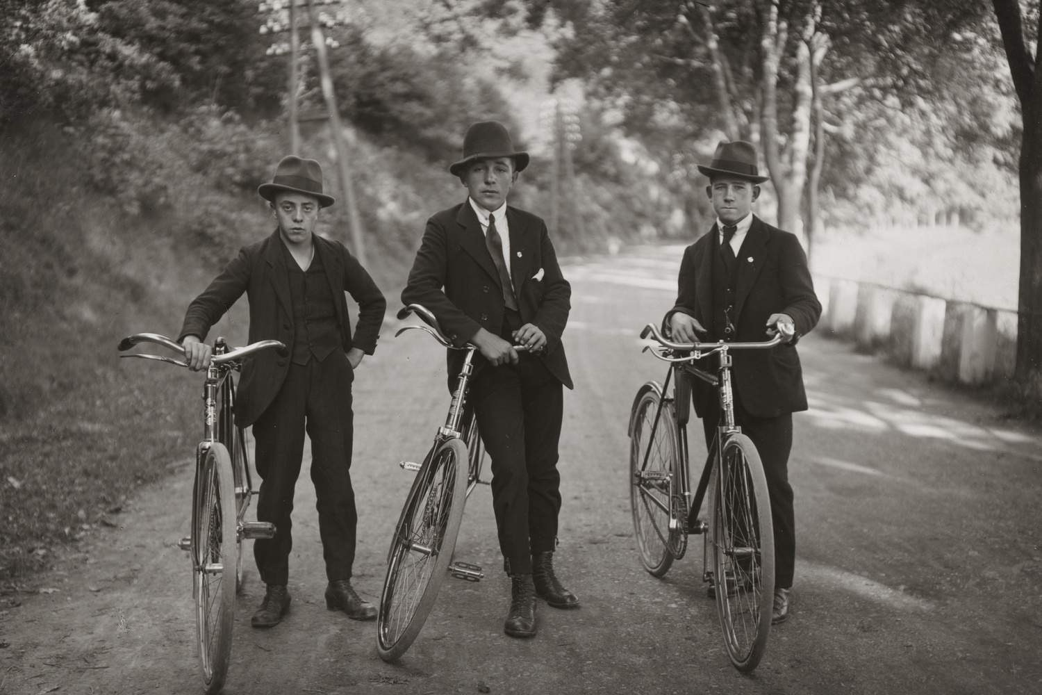 August Sander (German. 1876–1964). Young Farmers. 1926. Gelatin silver print, 10 3/16 × 7 3/8″ (25.8 × 18.7 cm). The Museum of Modern Art, New York. Gift of the artist. © 2017 Die Photographische Sammlung/SK Stiftung Kultur - August Sander Archiv, Cologne/ARS, NY
