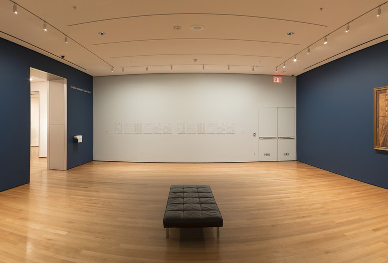 Installation view of Charles White—Leonardo da Vinci. Curated by David Hammons, The Museum of Modern Art, October 7, 2017–January 1, 2018. The Museum of Modern Art Archives, New York