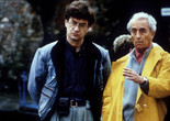 Fare un film per me è vivere (To Make a Film Is to Be Alive). 1995. France/Italy. Directed by Enrica Antonioni. Michelangelo Antonioni and Wim Wenders on the set of Beyond the Clouds