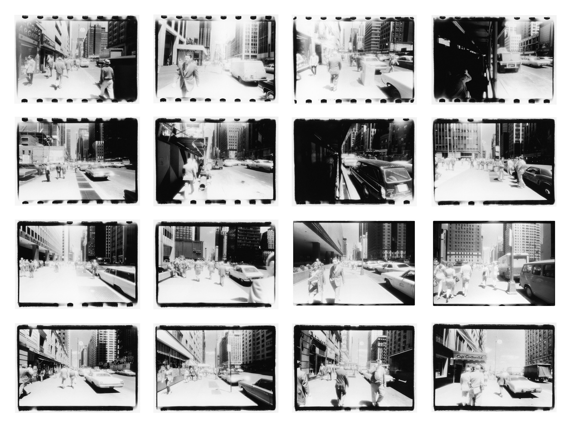 Stephen Shore. Avenue of the Americas, June 17, 1970. 1970