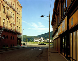 Stephen Shore (American, born 1947). Holden Street, North Adams, Massachusetts, July 13, 1974. 1974. Chromogenic color print, printed 2013, 16 7/8 x 21 1/4" (42.8 x 54 cm). The Museum of Modern Art, New York. Purchase, 2013