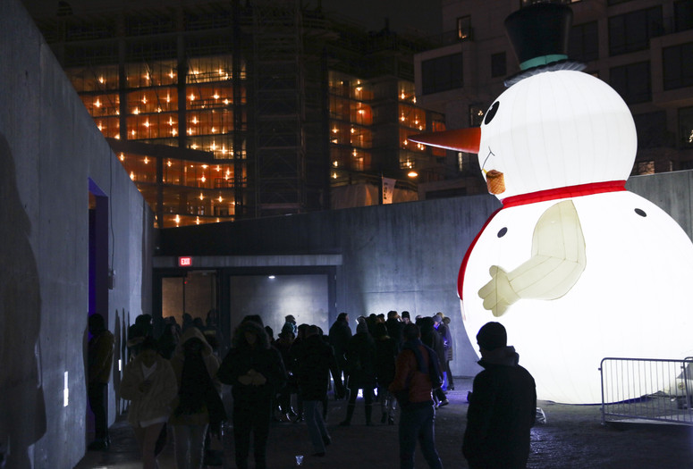 Night at the Museum: Artist Holiday Party at MoMA PS1, New York City. December 16, 2016. Photo: Charles Roussel.