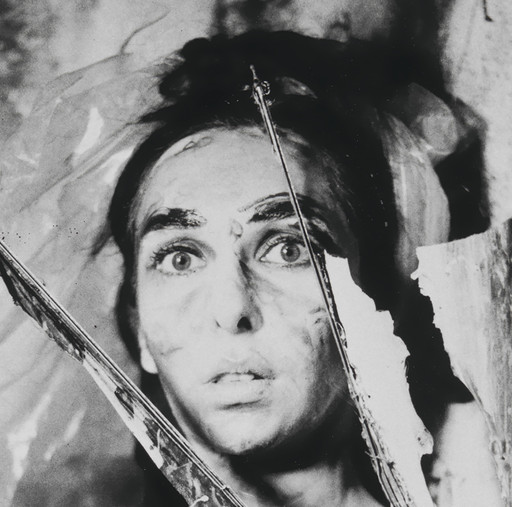 Carolee Schneemann. Eye Body Portfolio. 1963/2005. Gelatin silver print, 24 x 20″ (24 x 50.8 cm). Gift of the artist.