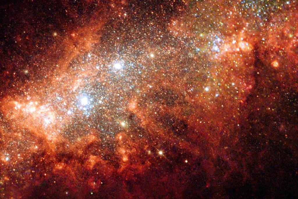 Hubble Space Telescope (HST) Dwarf Galaxy NGC 1569. Courtesy of NASA
