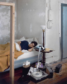 Stephen Shore. Self-Portrait, New York, New York, March 20, 1976. 1976. Chromogenic color print, printed 2013, 17 × 21 3/4&#34; (43.2 × 55.2 cm). Gift of the artist