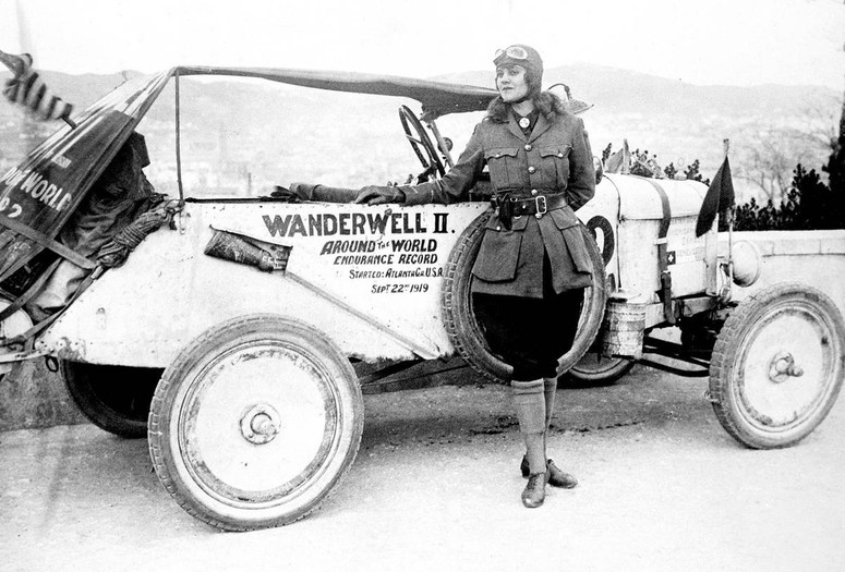 Aloha Wanderwell, The World’s Most Widely Traveled Woman. Courtesy of The Richard Diamond Trust