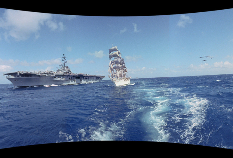 Windjammer: The Voyage of the Christian Radich. 1958. USA. Directed by Bill Collehan, Louis De Rochemont III. Courtesy of Cinerama, Inc.