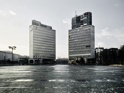 Edvard Ravnikar. Revolution Square (today Republic Square), Ljubljana, Slovenia. 1960–74. View of the Square. Photo: Valentin Jeck, commissioned by The Museum of Modern Art, New York, 2016