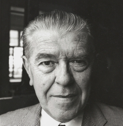 Duane Michals. Photograph of René Magritte. Gelatin silver print, 4 13/16 × 6 11/16&#34; (12.2 × 17 cm). Photographic Archive, Artists and Personalities. The Museum of Modern Art Archives, New York