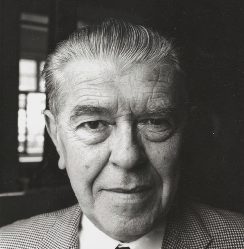 Duane Michals. Photograph of René Magritte. Gelatin silver print, 4 13/16 x 6 11/16" (12.2 x 17 cm). Photographic Archive, Artists and Personalities. The Museum of Modern Art Archives, New York.