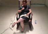 Tania Bruguera during a working session of the Hannah Arendt International Institute of Artivism, Havana, May 2015. Image courtesy of the artist and Plataforma Yo También Exijo, Havana. Photo: Pablo León de la Barra