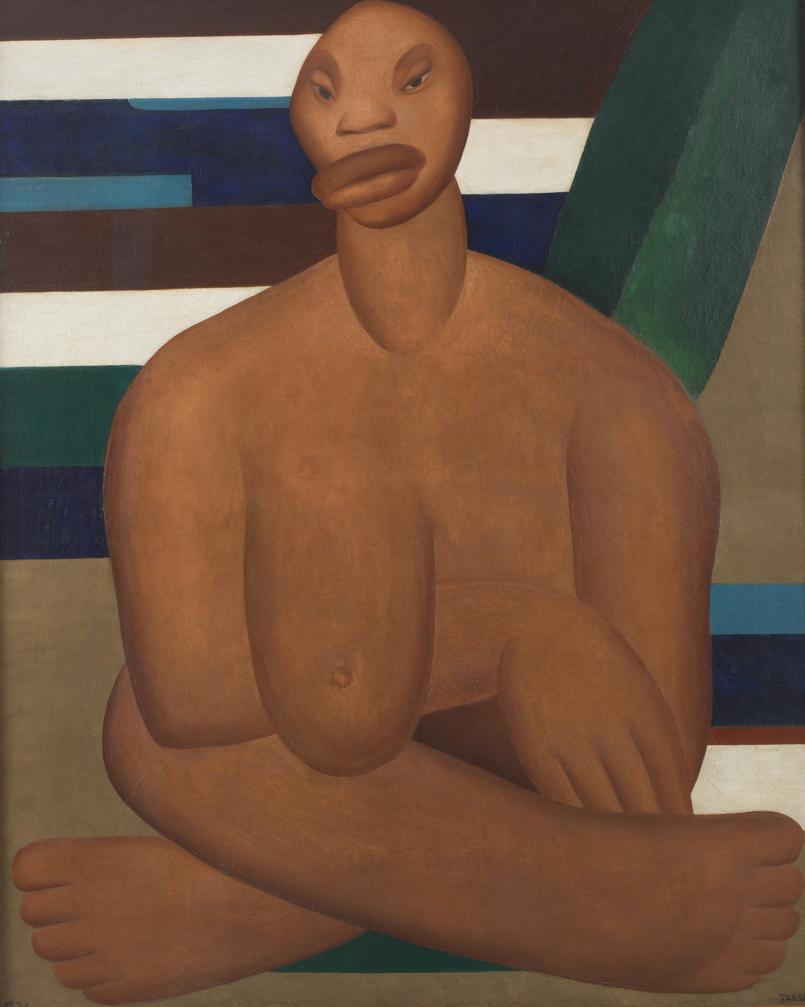 brazil black nudist Tarsila do Amaral. A Negra. 1923 | MoMA