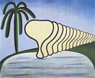 Tarsila do Amaral. O sono (Sleep), c. 1928. Oil on canvas, 23 13/16 x 28 5/8 in. (60.5 x 72.7 cm). Private collection, Rio de Janeiro.