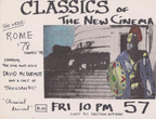 Patti Astor. Flyer for a Rome ’78 screening at Club 57, 1981. 1981