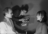 Will Patton, Michael Oblowitz and Rosemary Hochschild on the set of Minus Zero. 1979. USA. Directed by Oblowitz. Courtesy the artist