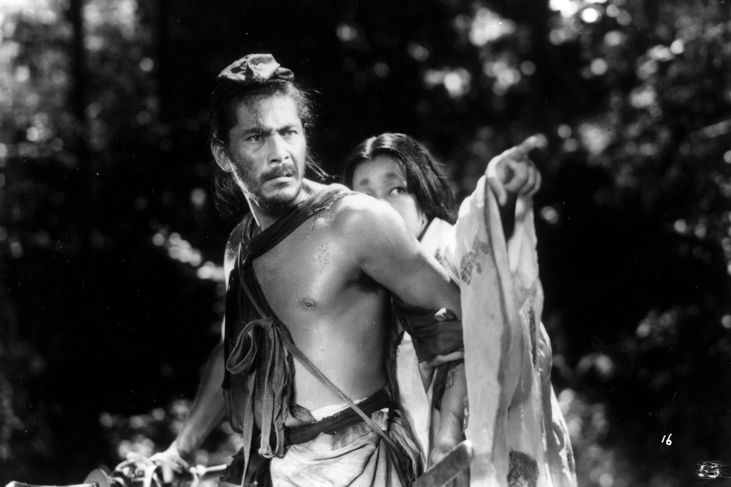 Rashomon. 1950. Japan. Directed by Akira Kurosawa. With Toshirô Mifune, Machiko Kyô. Courtesy of Kadokawa Pictures
