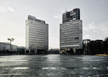 Edvard Ravnikar. Revolution Square (today Republic Square), Ljubljana, Slovenia. 1960–74. View of the Square. Photo: Valentin Jeck, commissioned by The Museum of Modern Art, New York, 2016