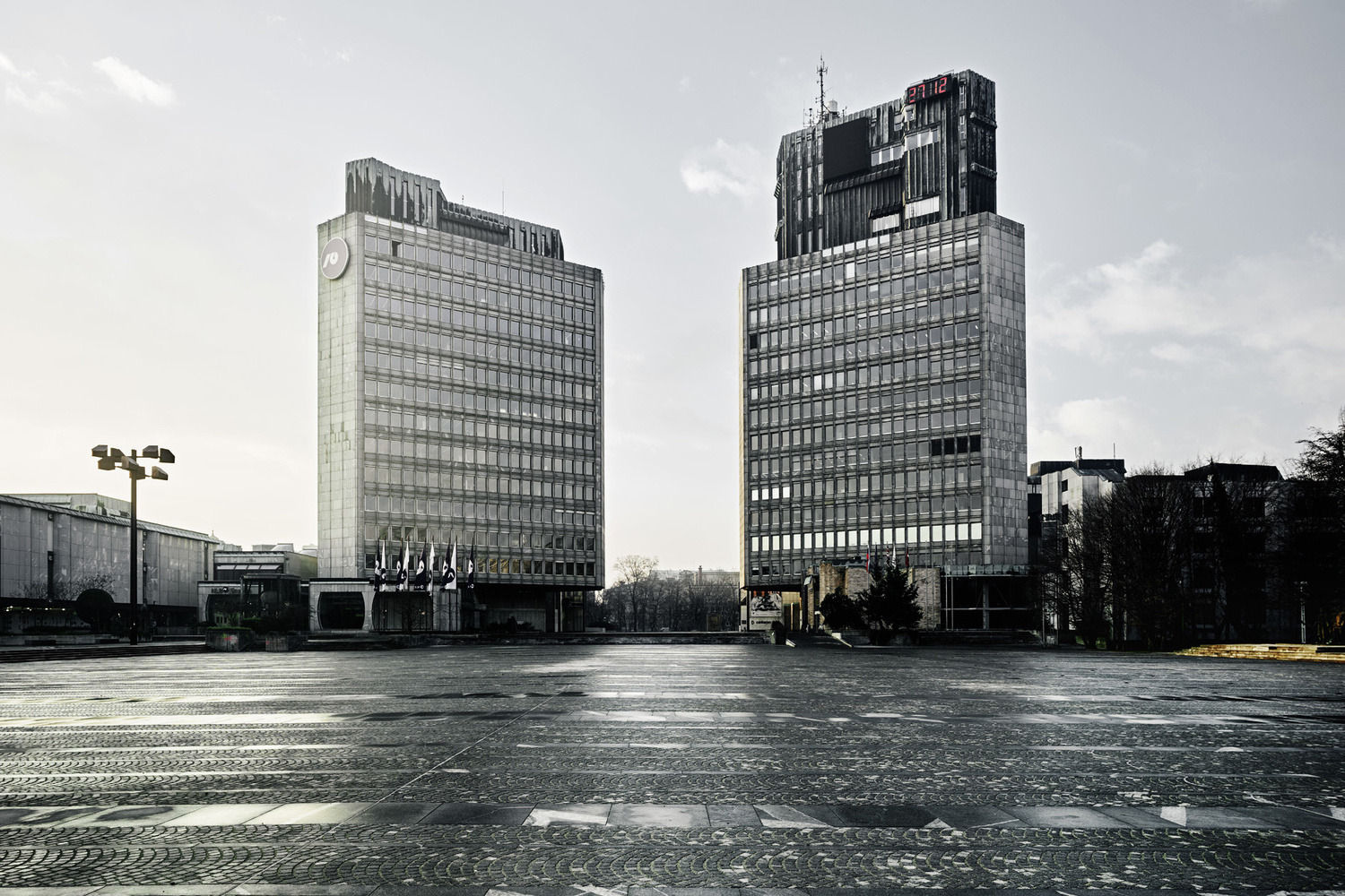 Edvard Ravnikar. Revolution Square (today Republic Square), Ljubljana, Slovenia. 1960–74. View of the Square. Photo: Valentin Jeck, commissioned by The Museum of Modern Art, New York, 2016
