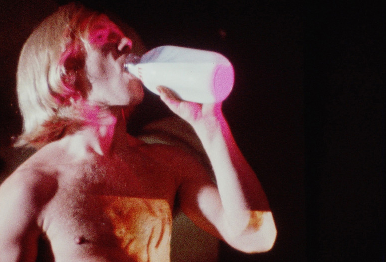 The Trip [version 1]. 1966. Pictured: Eric Emerson. USA. Directed by Andy Warhol. © 2018 The Andy Warhol Museum, Pittsburgh, PA, a museum of Carnegie Institute. All rights reserved. Film still courtesy The Andy Warhol Museum