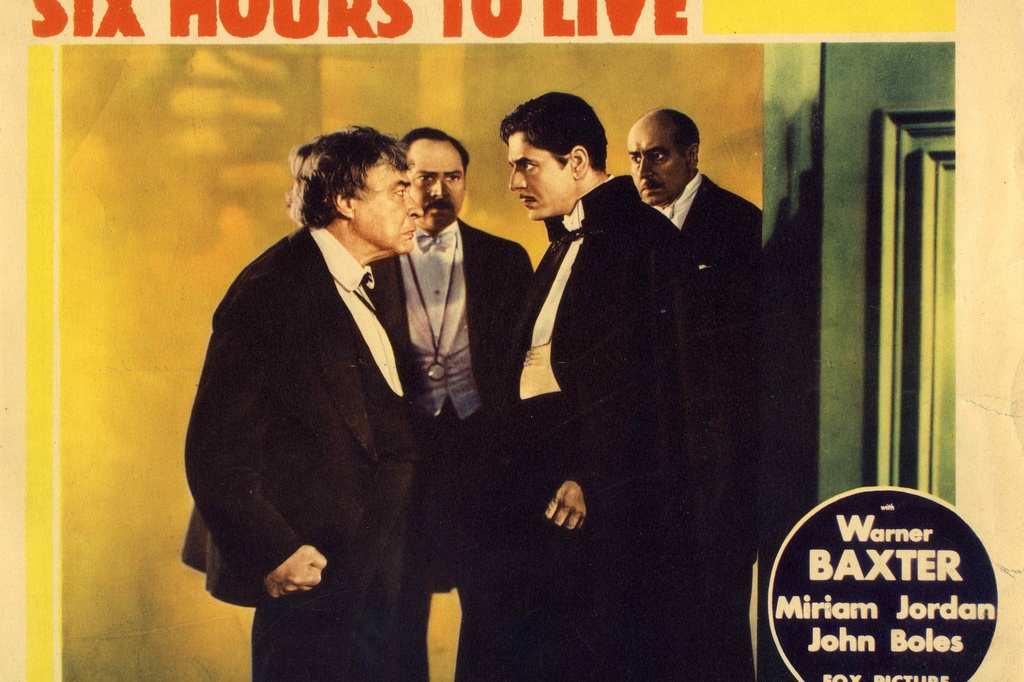 6 Hours to Live. 1932. USA. Directed by Wilhelm (William) Dieterle
