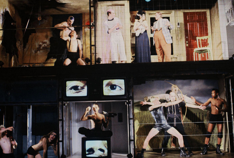 Bogeyman, Created and directed by Reza Abdoh. 1990. Photo by Jan Deen