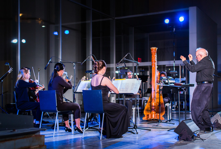 New Juilliard Ensemble, Summergarden 2015. Photo: Scott Rudd
