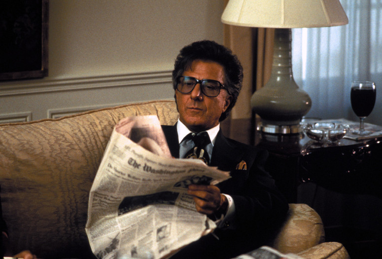 Wag the Dog. 1997. USA. Directed by Barry Levinson. Courtesy of Photofest