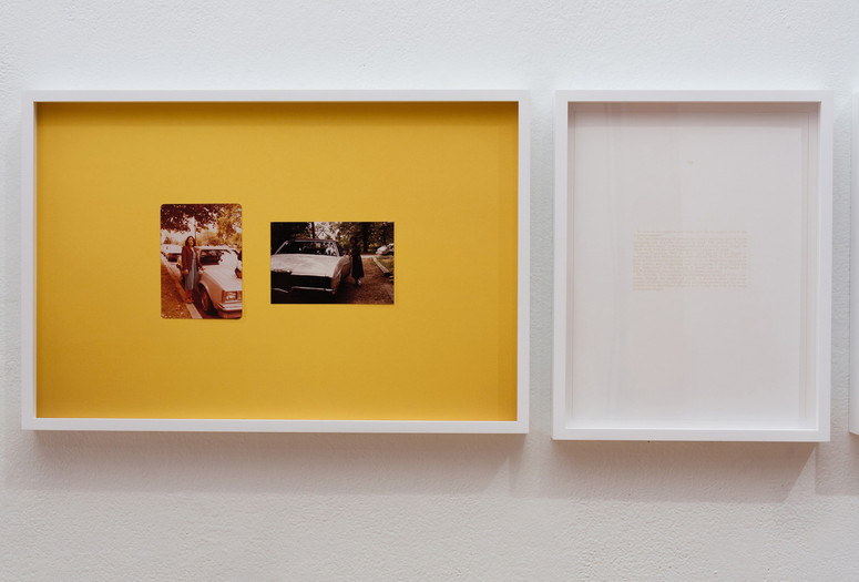 Hương Ngô and Hồng-Ân Trương. The opposite of looking is not invisibility. The opposite of yellow is not gold (detail). 2016