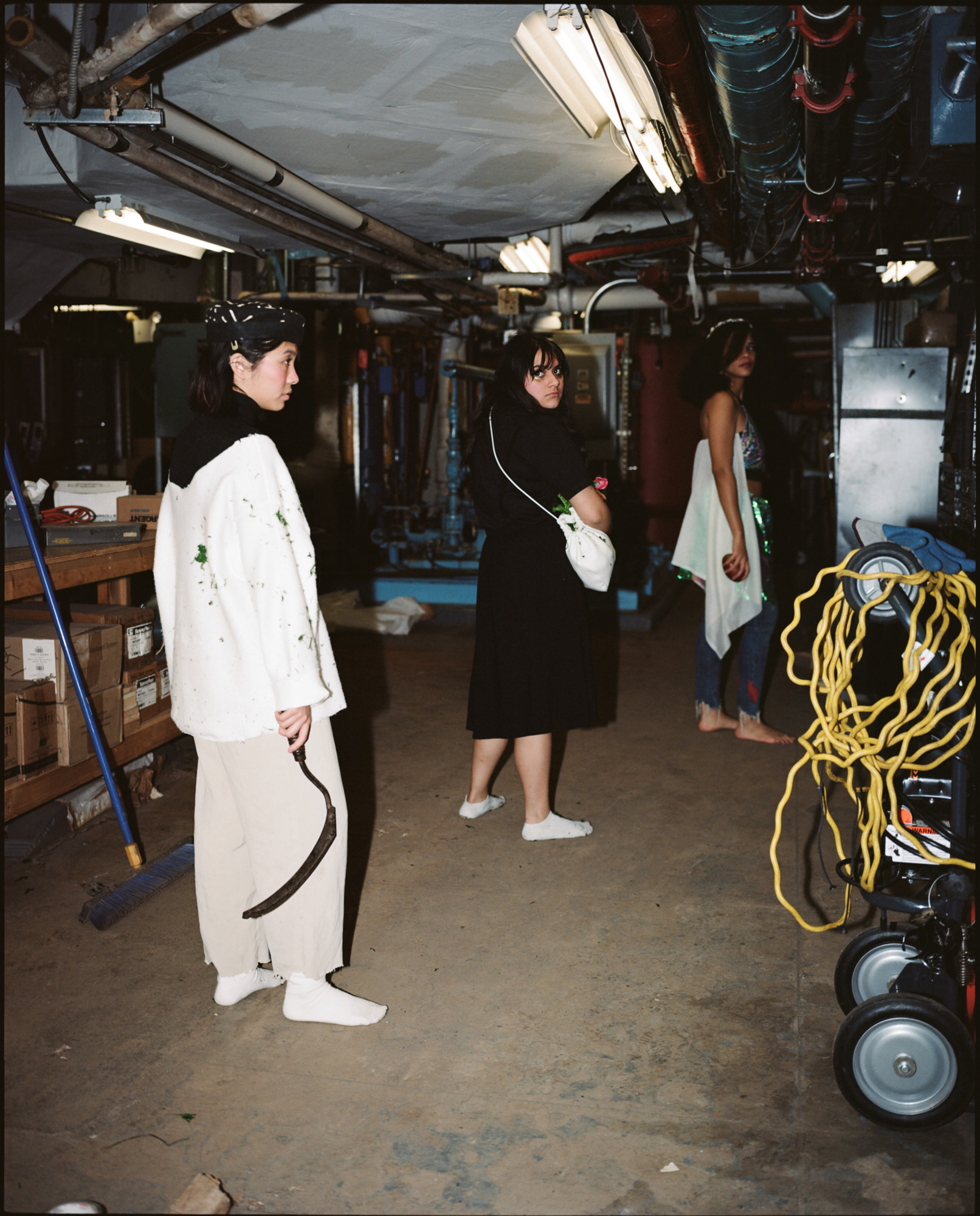 Adelita Husni-Bey. _The Council_ 2018. Chromogenic print. Courtesy the artist and Laveronica arte contemporanea, Modica, Italy. © 2018 Adelita Husni-Bey