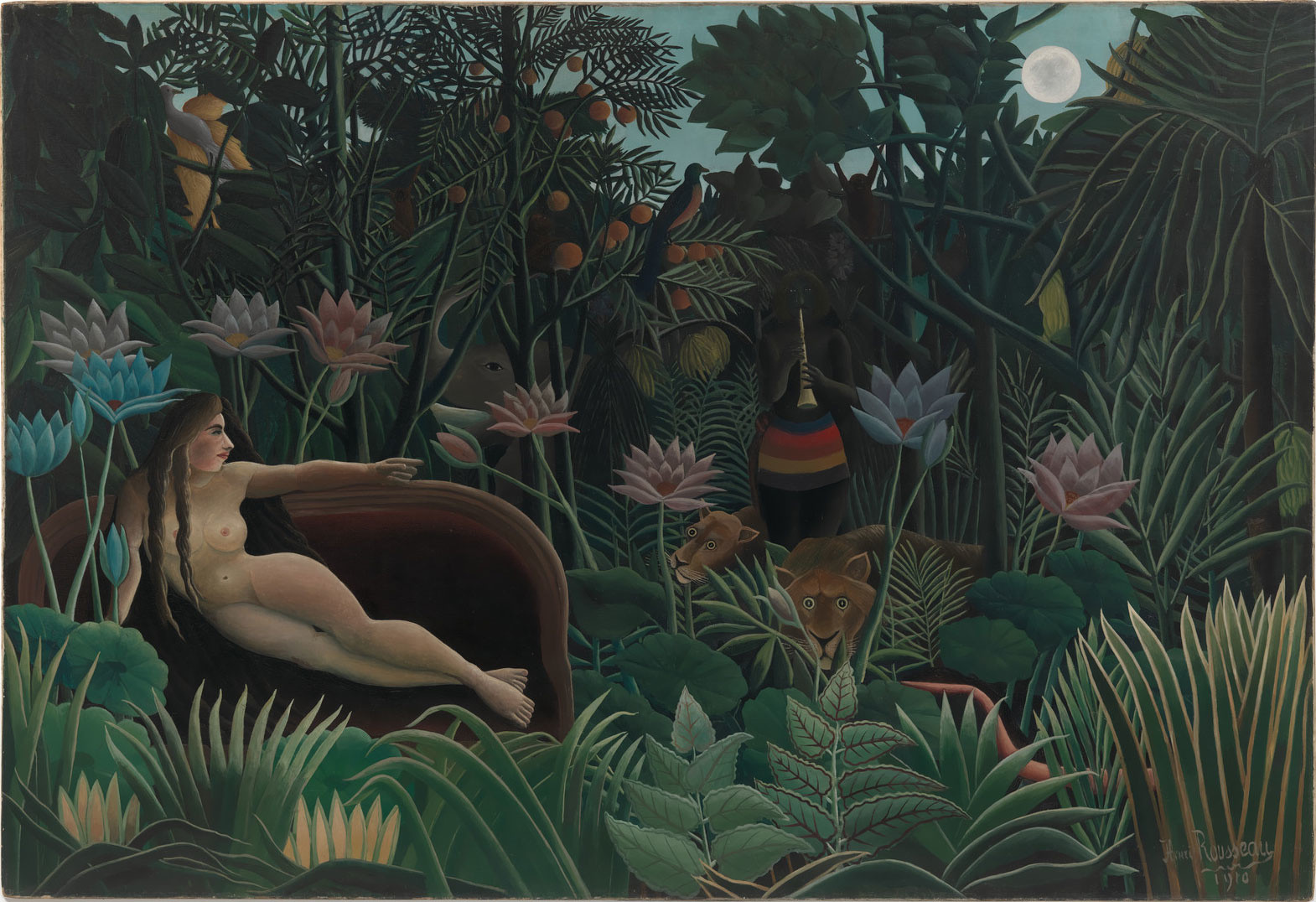 Oil on canvas, 6' 8 1/2" x 9' 9 1/2" (204.5 x 298.5 cm). Gift of Nelson A. Rockefeller