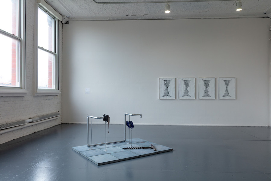 Installation view of Julia Phillips: Failure Detection, on view at MoMA PS1 through September 3, 2018. Image courtesy MoMA PS1. Photo by Pablo Enriquez.