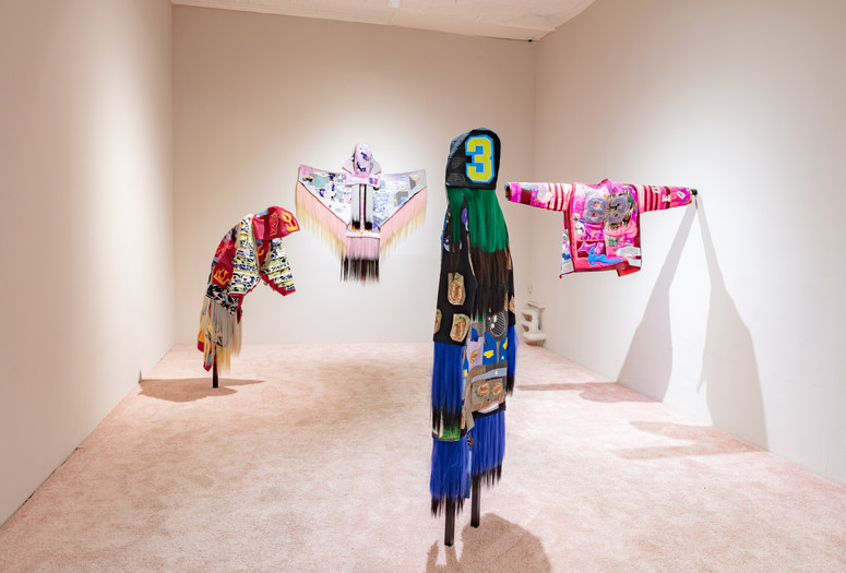Installation view of Body Armor at MoMA PS1. Photo by Pablo Enriquez.