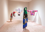 Installation view of Body Armor at MoMA PS1. Photo by Pablo Enriquez.