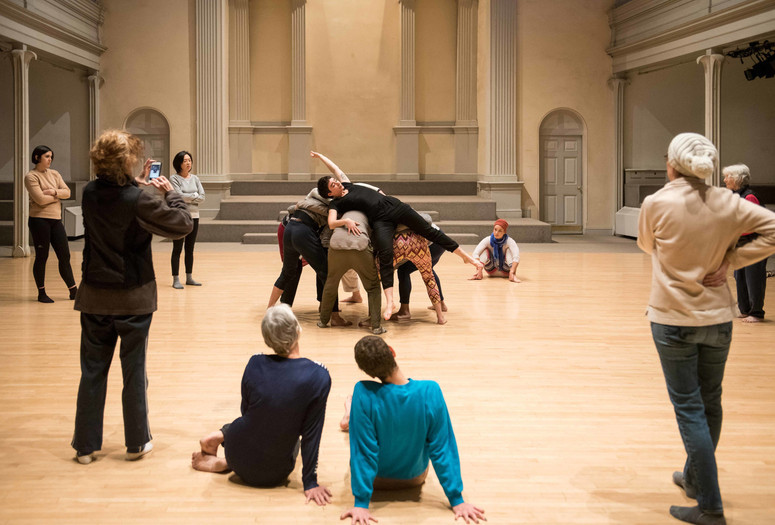 Simone Forti. Huddle. 1961. Performance. 10 min. The Museum of Modern Art, New York. Committee on Media and Performance Art Funds. © 2018 The Museum of Modern Art, New York. Digital Image: © 2018 Danspace Project. Photo: Ian Douglas