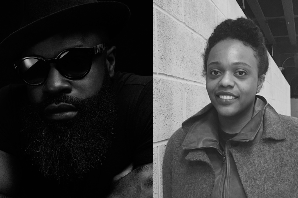 Above, from left: Tariq “Black Thought” Trotter. Photo: Dario Calmese; Leslie Hewitt. Photo: Richard Renaldi