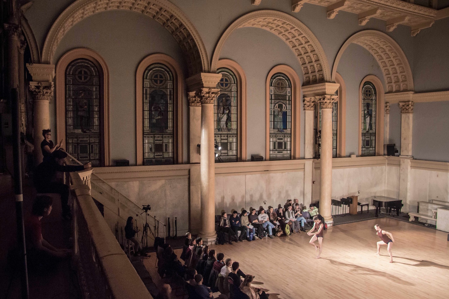 Judson Arts Wednesdays' Bailout Theater, featuring STUFFED: Dinner + Dance. February 2018. Photo: Michelle Y. Thompson