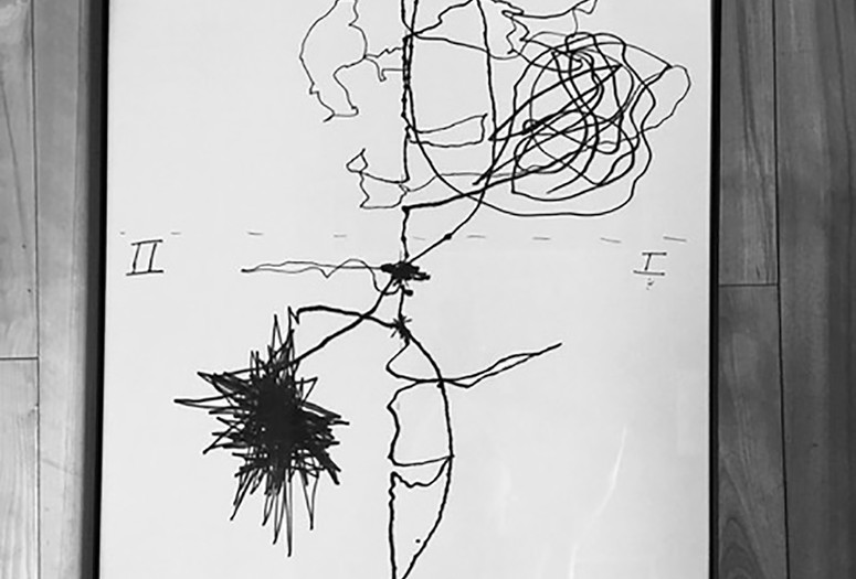 Beauty—Toronto. Drawing made in Toronto, Canada during A Lecture on the Performance of Beauty. 2007. © Deborah Hay
