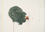 Bruce Nauman. Fist in Mouth. 1990. Cut-and-pasted printed paper and paper with watercolor and pencil on paper, 20 1/4 x 23 3/4&#34; (51.4 x 60.3 cm). The Museum of Modern Art, New York. Purchased with funds given by Edward R. Broida. © 2017 Bruce Nauman/Artists Rights Society (ARS), New York