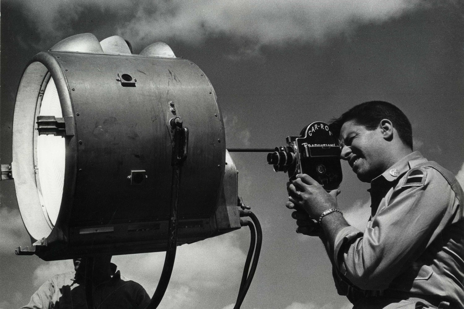 Jerry Lewis shooting a home movie production,1953. Photo: Bill Avery. Courtesy Chris Lewis
