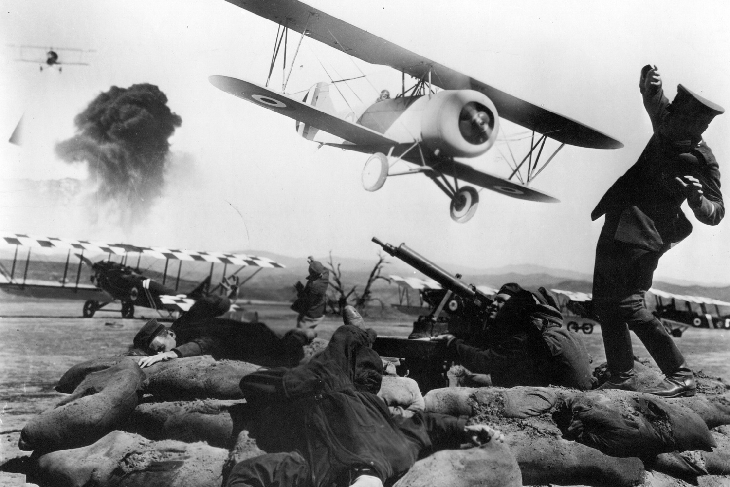 The Dawn Patrol. 1930. USA. Directed by Howard Hawks. Courtesy First National Pictures/Photofest.