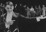 Multiple images of Marcel Perez from his 1916 Eagle Comedy A Busy Night