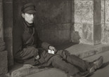 August Sander. Match-seller. 1927. Gelatin silver print. 10 3/16 x 7 3/8&#34; (25.8 x 18.7 cm). Acquired through the generosity of the family of August Sander. © 2018 Die Photographische Sammlung / SK Stiftung Kultur - August Sander Archiv, Cologne / ARS, NY