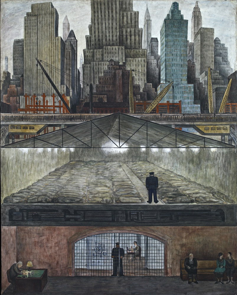 Fresco on metal framework
94 1/8 x 74 3/8" (239.1 x 188.9 cm)
Museo Dolores Olmedo Patiño, Mexico