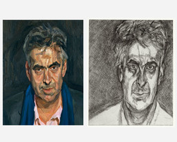 Lucian Freud
(British, born Germany 1922)
Man with a Blue Scarf
2004
Portrait Head
2005