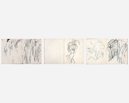 Ernst Ludwig Kirchner. Untitled from Sketchbook 53. 1912–13
Ernst Ludwig Kirchner. Untitled from Sketchbook 149. 1913
Ernst Ludwig Kirchner. Untitled from Sketchbook 87. 1914–15