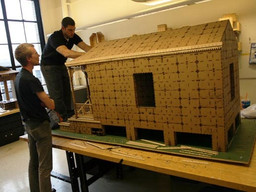 Massachusetts Institute of Technology School of Architecture and Planning / Associate Professor Lawrence Sass. Digitally Fabricated Housing for New Orleans (Interior). 2008.