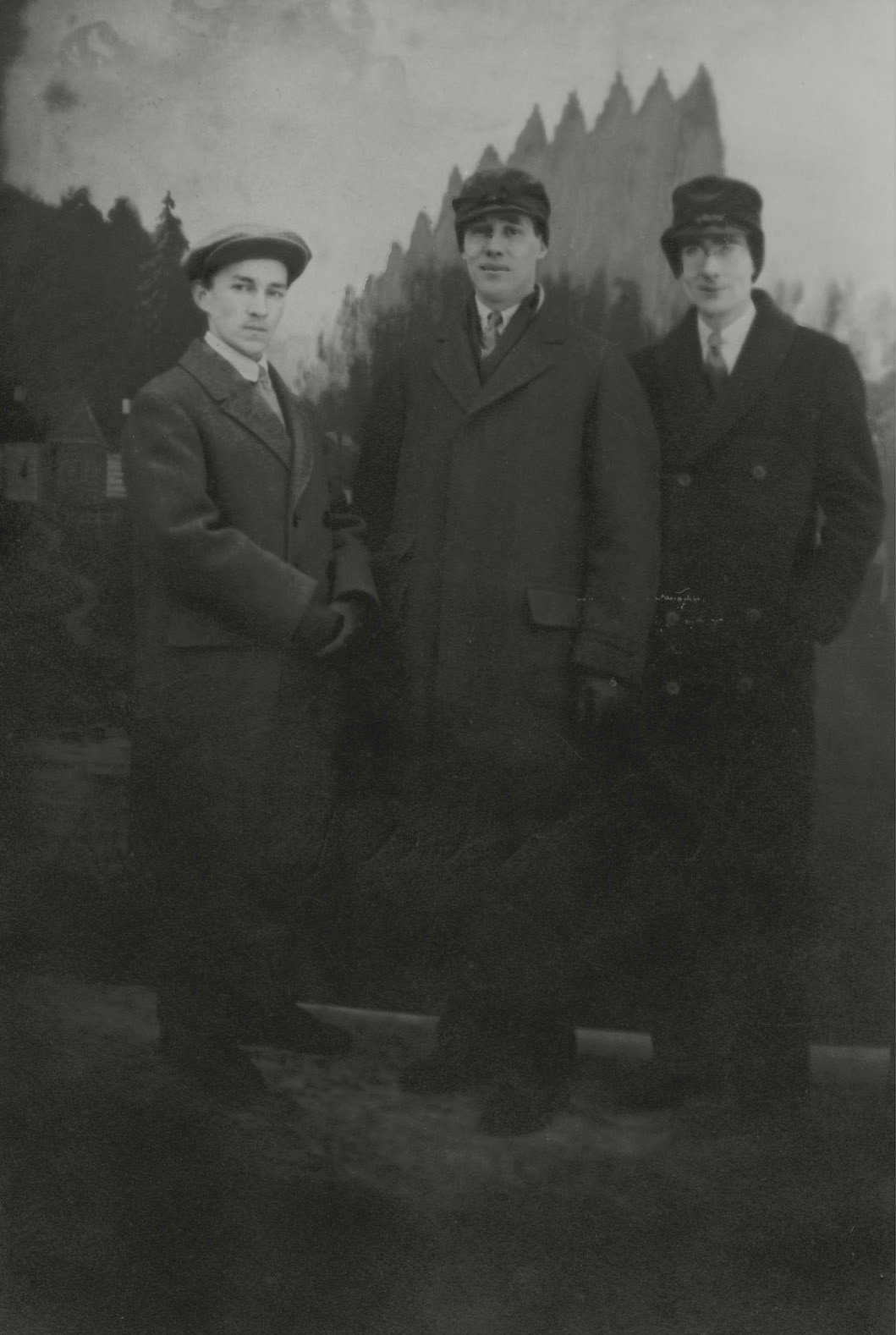 Diego Rivera meets Alfred H. Barr, Jr. and Jere Abbott