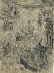 James Ensor. The Lively and Radiant: The Entry of Christ into
Jerusalem