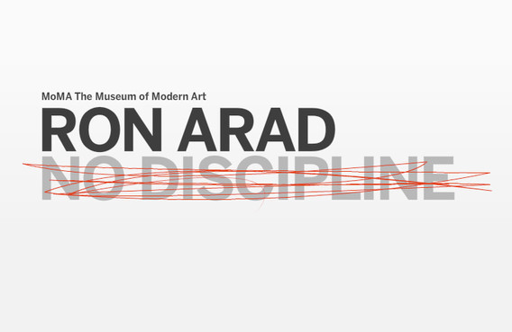 Ron Arad exhibition logo